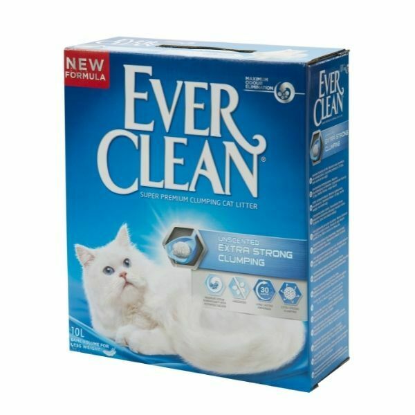 אבר קלין Ever Clean עוצמה מחוזקת ללא בישום 10 ליטר