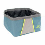 זיפי פוז קערת טיולים מתקפלת 650 מ"ל - טורקיז