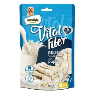 Vital Fiber Brush - חטיף דנטלי מברשות שיניים וניל לגורים