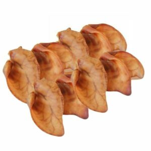 אוזן בקר בינונית מיובשת 100% טבעי - 10 יח