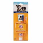 ערכה דנטלית מקצועית לגורים Arm & Hammer