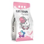 קט טאון Cat Town חול לחתולים מתגבש בניחוח בייבי פאודר - 10 ליטר