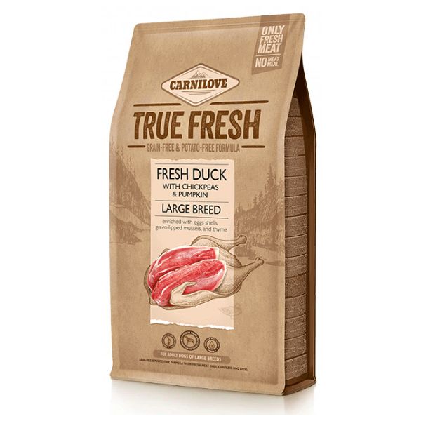 קרנילאב טרו פרש True Fresh ברווז גזע בינוני וגדול - 11.4 ק"ג