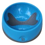 ליקי מט Oh Bowl קערת האכלה וליקוק דנטלית טורקיז - גדול