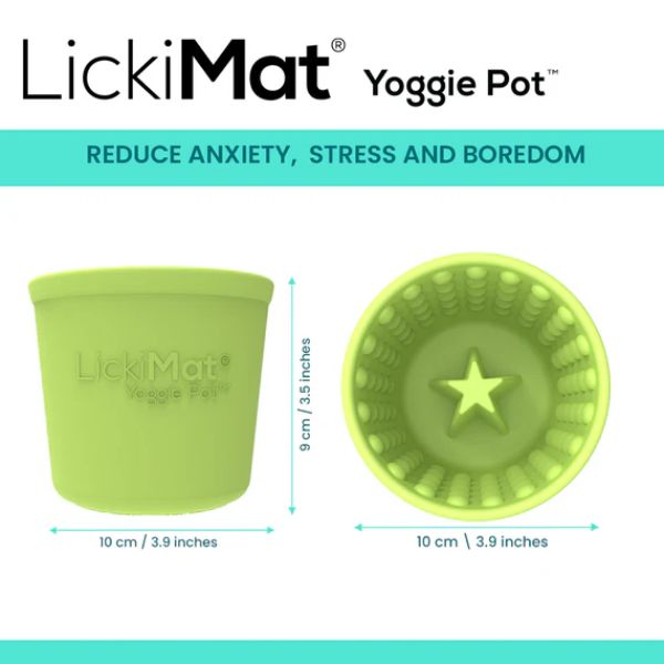 ⁦ליקי מט Yoggie Pot כוס האכלה וליקוק - סגול⁩ – תמונה ⁦4⁩
