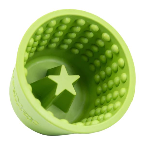 ⁦ליקי מט Yoggie Pot כוס האכלה וליקוק - סגול⁩ – תמונה ⁦3⁩