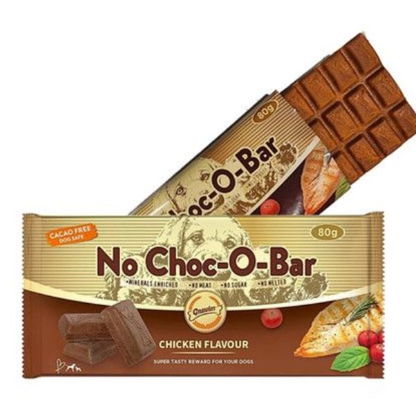 ⁦גנולרס חטיף לכלבים בצורת שוקולד בטעם עוף No Choc-O-Bar⁩ – תמונה ⁦3⁩