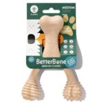 בטר בון Better Bone צעצוע לעיסה לכלבים עוצמה בינונית בטעם טבעי - גדול