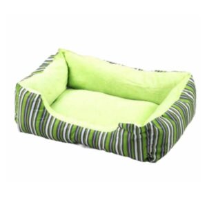 מיטה ירוקה עם פסים 50X38 ס"מ  - Pawise