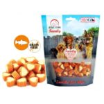 Fine Dog פיין דוג חטיף לכלבים לבבות סלמון - 200 גרם
