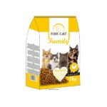 Fine cat family מזון יבש בסיסי לחתולים בטעם עוף - 1 ק"ג