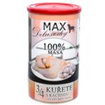 Falco Max מזון רטוב בשימורים עוף עם ברווז - 1.2 ק"ג