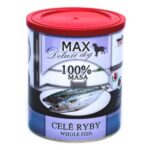 Falco Max מזון רטוב בשימורים 100% דגים שלמים טחונים - 800 גרם