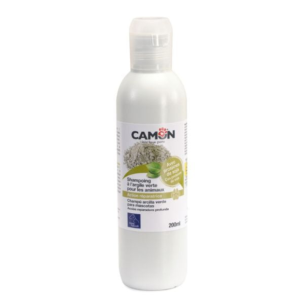 ⁦קמון Camon שמפו טיפולי לכלב חימר ירוק ושמן קיק - 200 מ"ל⁩ – תמונה ⁦5⁩
