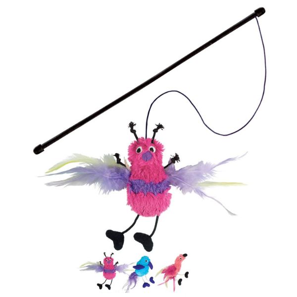 ⁦קונג חכה למשחק ציפור עם נוצות מגוון דמויות⁩ – תמונה ⁦4⁩