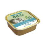 אואסי Oasy מעדן לחתולים 100 גרם - דג פורל