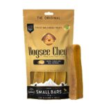 דוגסי צ'ו חטיף לעיסה Dogsee Chew עצם יאק 3 יח' קטנות - חמאת בוטנים