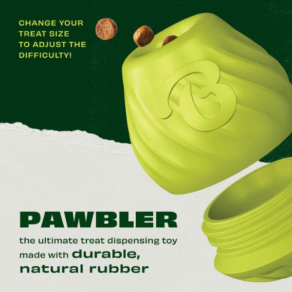⁦בנבון פובלר Bounce Pawbler צעצוע האכלה לכלבים מגומי טבעי⁩ – תמונה ⁦5⁩