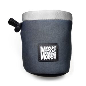 מקס & מולי פאוץ' לחטיפי אילוף צבע אפור MAX & MOLLY