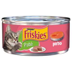 פריסקיז שימורים לחתולים פטה סלמון 156 גרם
