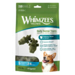 ווימזיז Whimzees אליגטור דנטלי קטנות 24 יח' באריזה -  360 גרם