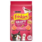 פריסקיז אקסטרה קראנץ' Gravy Swirlers לחתולים 7.2 ק"ג