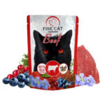 פאוץ חתול 300 גרם בקר FINE CAT