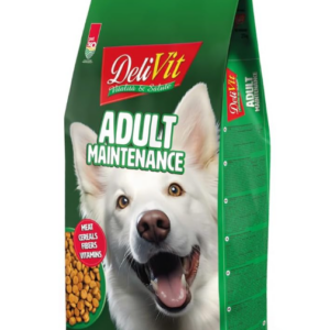 מזון יבש מלא לכלבים בוגרים 20 ק"ג בטעם עוף | Pet360 DeliVit Adult Maintenance 20kg
