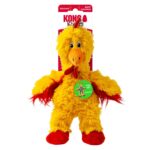 בובת חבל קשרים לכלב קונג תרנגולת מידה | KONG Knots Crosses Chicken S