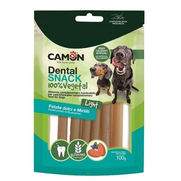⁦קמון חטיף טבעוני מקלות בטטה ואוכמניות Camon - 100 גרם⁩ – תמונה ⁦2⁩