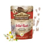 קרנילאב פאוץ' לחתולים עם חזיר בר - 85 גרם