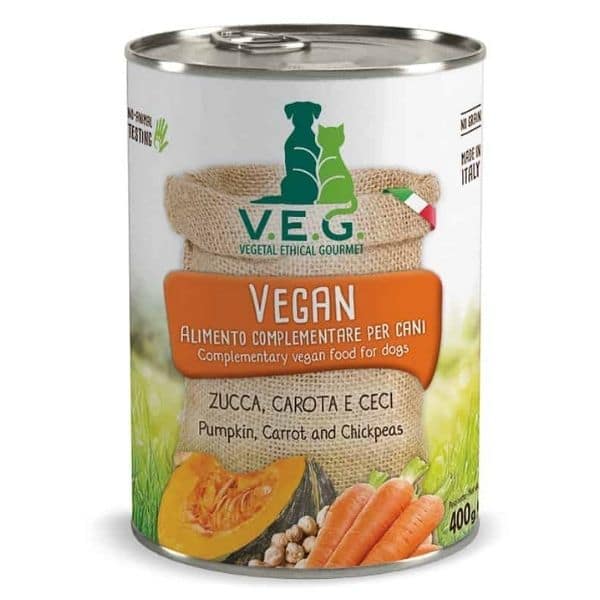 ⁦V.E.G שימורים טבעוניים גזר, דלעת וחומוס - 400 גרם⁩ – תמונה ⁦3⁩