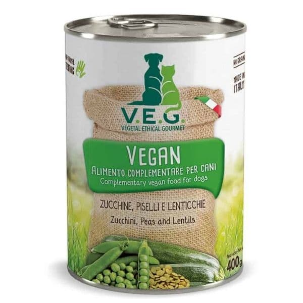 ⁦V.E.G שימורים טבעוניים זוקיני אפונה וחסה - 400 גרם⁩ – תמונה ⁦3⁩