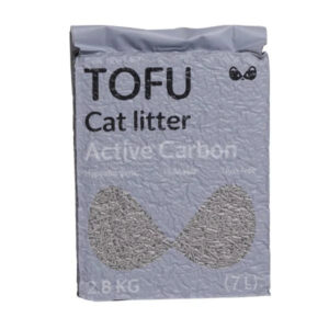 חול טופו אינפיניטי עם פחם פעיל 7 ליטר (2.8 ק"ג) - Infinity Pets Tofu Active Carbon